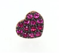 Orecchini Marco Gerbella Donna in Oro rosa 0.13 Ct PL-OT-12-20R - PL-OT-12-20R